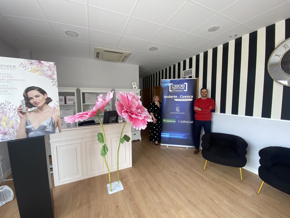 INVIERTE EN CUENCA APOYA LA APERTURA DEL CENTRO DE BELLEZA LE PETIT BELLATRIX EN TARANCÓN